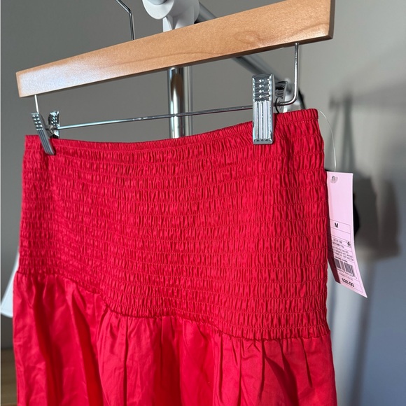 NEW Wild Fable Red Midi Skirt Size M - Picture 2 of 6
